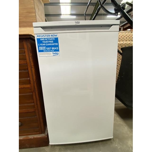 86 - BEKO under counter freezer 83H 47W 47D