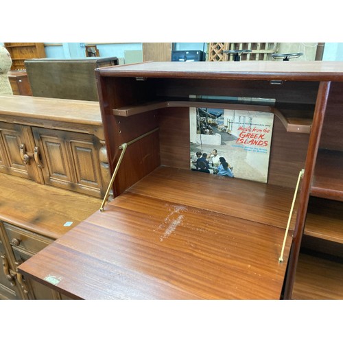 75 - Mid century Elliotts of Newbury teak sideboard 144H 185W 43D