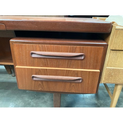 127 - Mid century G Plan teak dressing table 70H 149W 47D