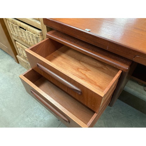 127 - Mid century G Plan teak dressing table 70H 149W 47D