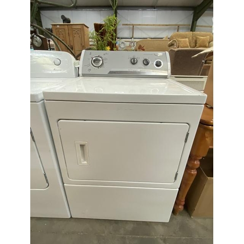 185 - Whirlpool 3XWED5705SW2 American tumble dryer 110H 70W 74D