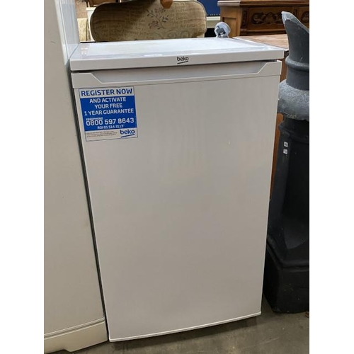 21 - BEKO under counter freezer 83H 47W 47D