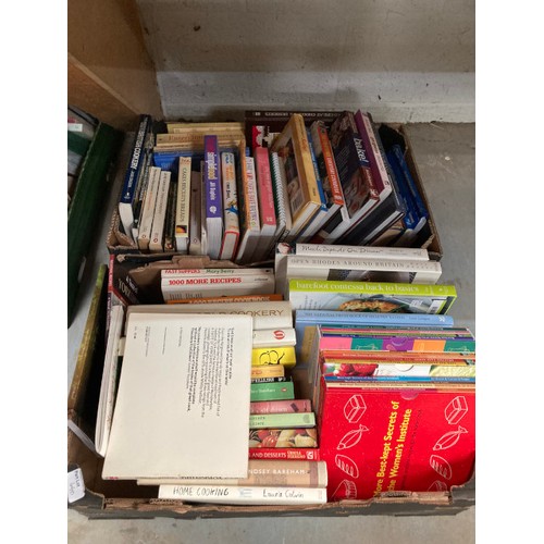 440 - 11 boxes of assorted books including cookery, crafts, gardening etc (Please see additional photos)