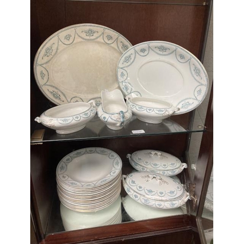 347 - 22 piece John Maddock & Son Ltd tableware's