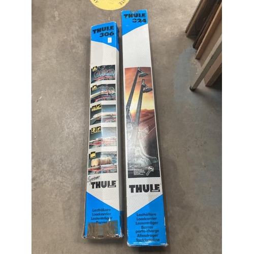 401 - THULE 306 & 324 car roof bars