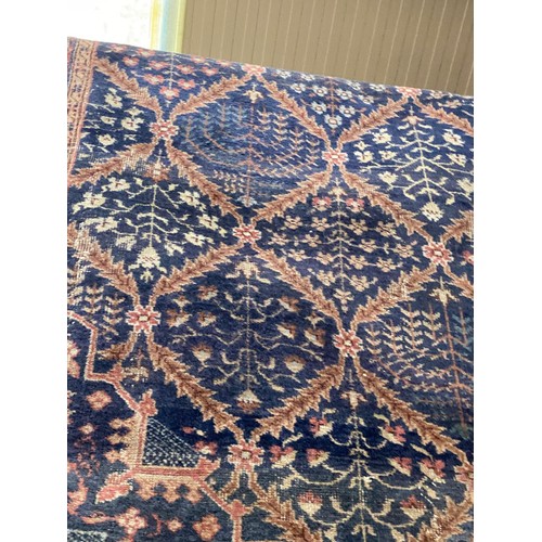 419 - Antique Persian carpet (worn in places/ tears, sold as seen) 390 x 320cm