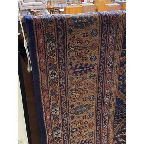 419 - Antique Persian carpet (worn in places/ tears, sold as seen) 390 x 320cm