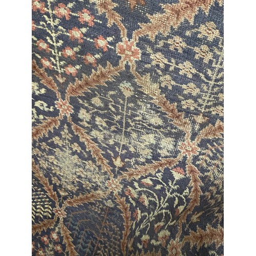 419 - Antique Persian carpet (worn in places/ tears, sold as seen) 390 x 320cm