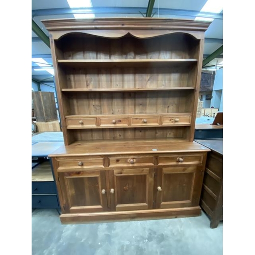 165 - Coach House pine farmhouse dresser 198H 153W 41D