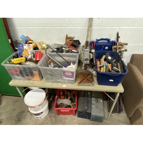 3 - Assorted boxes of workshop tools, tool boxes etc