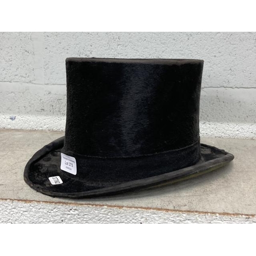 375 - Top hat marked to inside 