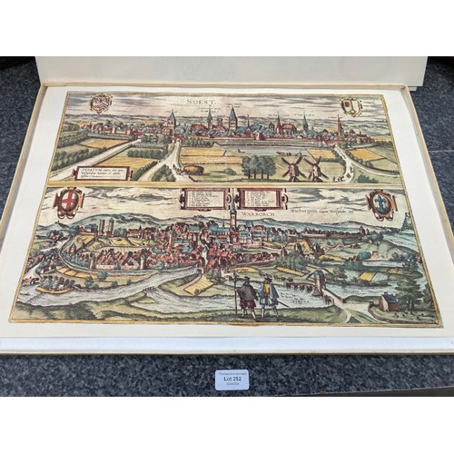 252 - Boxed Altes Deutsch Land prints (12) 60x42cm