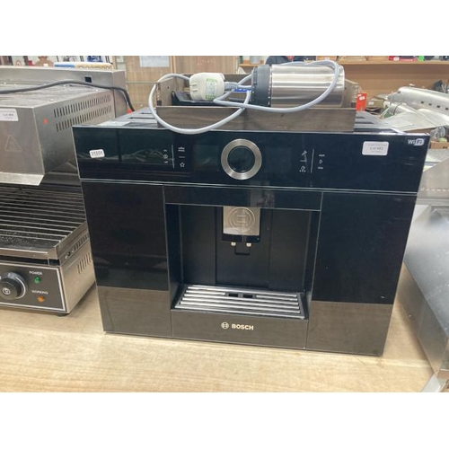 483 - Bosch CLT636EB6/07 built in fully automatic coffee machine with power lead and accessories (as found... 