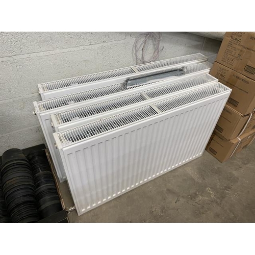 15 - 2x 600 x 1000mm and 2x 600 x 1200mm radiators (less than 3 years old, in good condition)