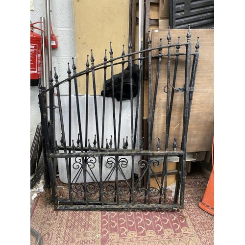 248 - Pair of cast garden gates 145H 110W (each gate)