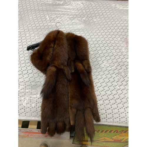 542 - Whiteheads of Montpellier, Furriers Harrogate mink coat (no size), Calman Links, London mink jacket ... 