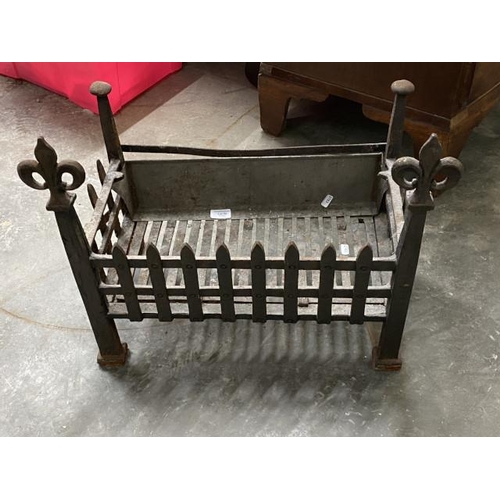 22 - Cast metal fire grate 48H 57W 29D