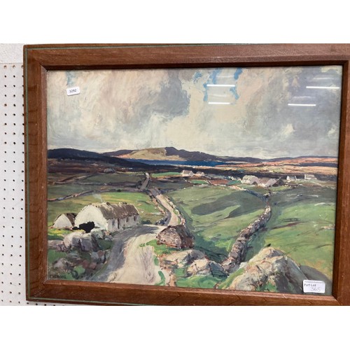 365 - Framed 'Arranmore From The Rosses, Co Donegal' print by James Humbert Craig RHA, 1877-1944 62x50cm, ... 