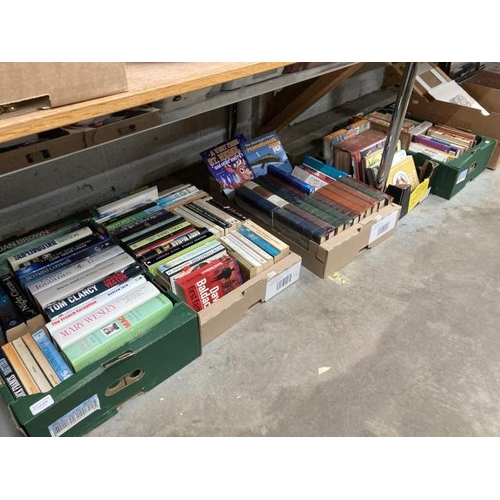 475 - 5 boxes of books inc. Harper's language, Living French by T.W. Knight, Collins Cortina, French In 20... 