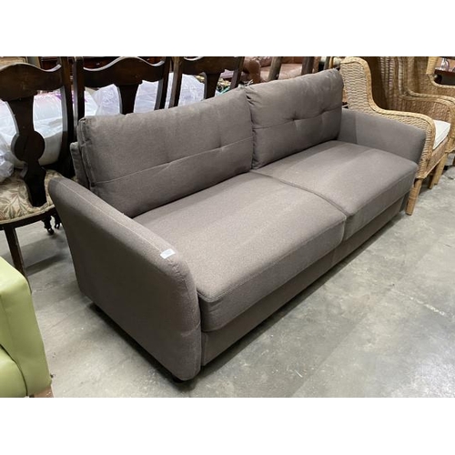 51 - Wayfair contemporary brown settee 95W