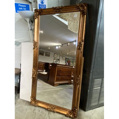 29 - Bronze effect dressing mirror 171 x 90cm (new)