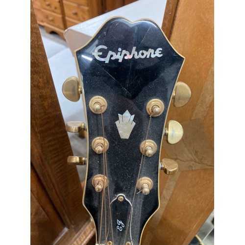 122 - Epiphone EJ-200CE/BK (serial 0806231602) acoustic electric guitar