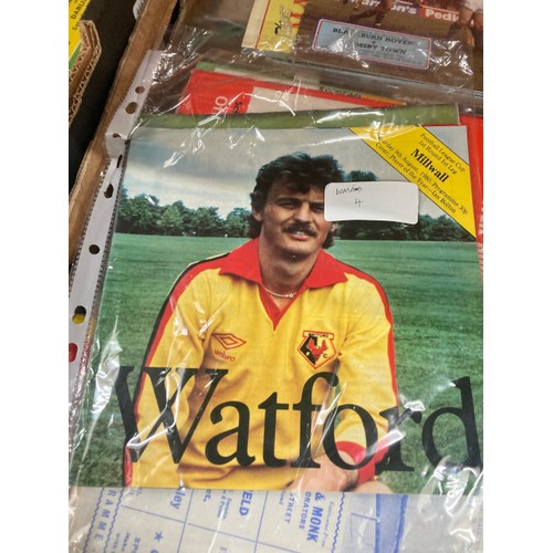 381 - 3 boxes of football programmes from 1960's - 2000's inc. York City, Crewe, Halifax, Doncaster, Bury,... 