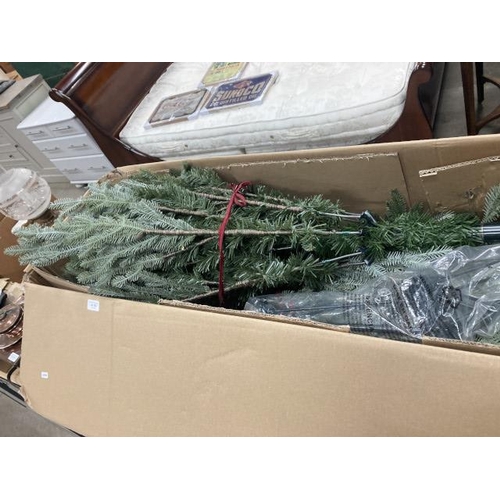 392 - Boxed Balsam Hill BH Fraser Fir Narrow artificial Christmas tree (7ft/210cm)