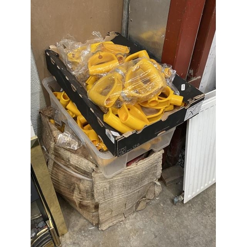 77 - 3 boxes of fork/spade handles