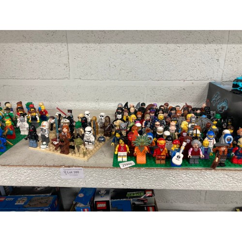 380 - Extensive collection of mainly Lego sets, Lego books, Lego figures, packs of Lego incredible inventi... 