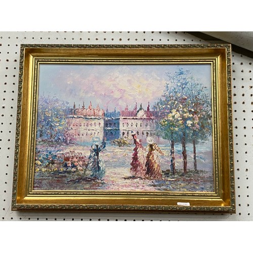 391 - 3 ornate gilt framed signed Victor Baird (1857-1924) poultry scene oils on boards, one measures 35x4... 