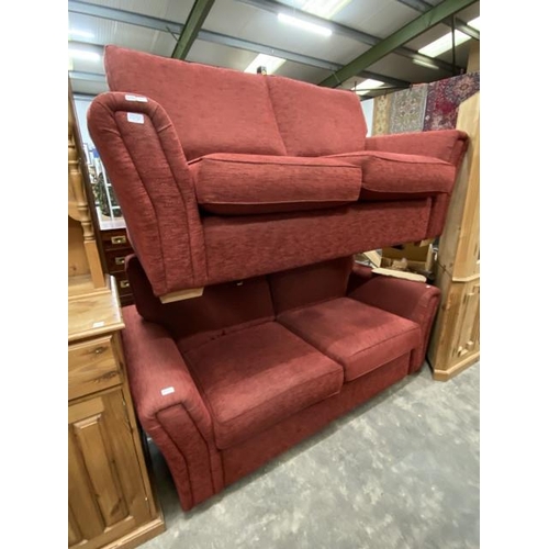 129 - 2 'Venice' Alstons Upholstery Ltd settees 180W