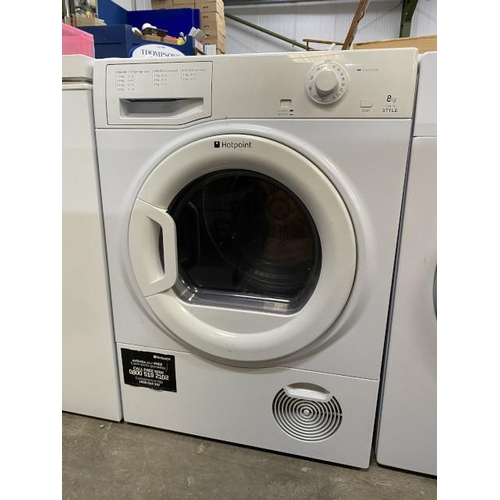 145 - Hotpoint 8kg TCYM 750 Style tumble dryer 60W