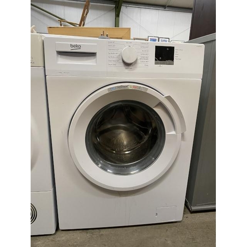 146 - BEKO WTL64051W 6kg 1400 spin washing machine 60W