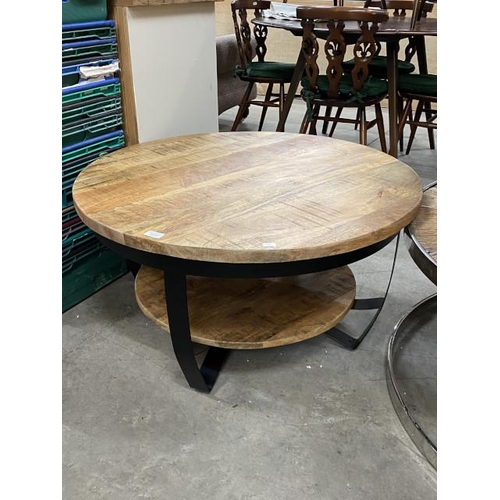 154 - Vera Drum Coffee Table 45H 86cm diameter