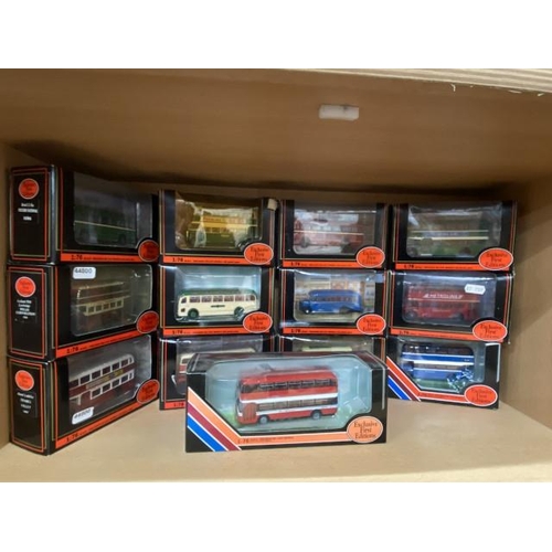 245 - 13 boxed 1:76 diecast Exclusive First Editions buses including Bristol VR III Wilts & Dorset 20421, ... 