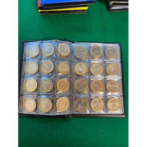 303 - Full set of £2 commemorative circulated coins from 1999 Rugby to 2016 Fire of London including 2015 ... 