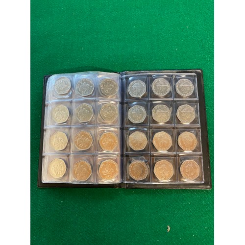 309 - Circulated 2018 Tailor of Gloucester 50p's (38), 2018 Mrs Tittlemouse 50p's (58)