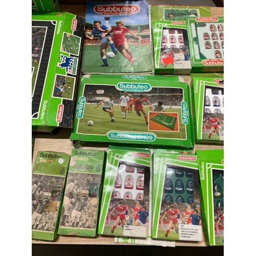 407 - Collection of Subbuteo inc. table cricket club edition, The F.A. Premiere League, table soccer set N... 