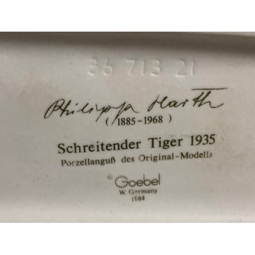 362 - Goebel Philipp Harth (1885-1968) 'Schreitender Tiger 1935'