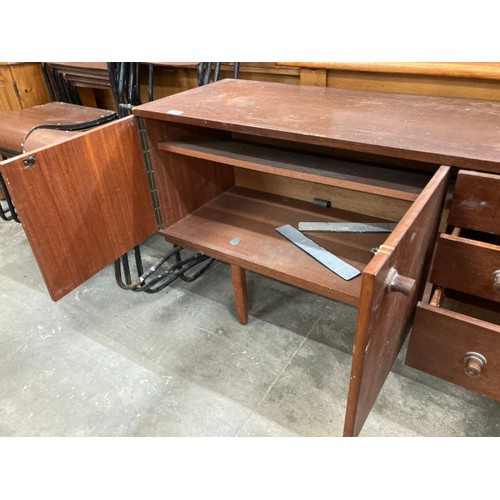 78 - Mid century teak 'Avalon' sideboard/long john 72H 204W 44D