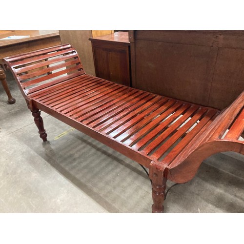 17 - Colonial style hardwood window seat/day bed 72H 199W 66D