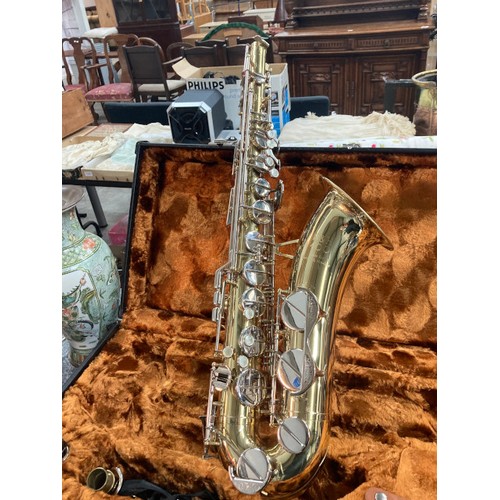 201 - Cased Boosey & Hawkes 400 tenor saxophone 191403