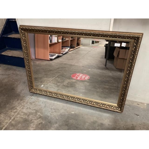 248 - Gilt framed mirror 103cm x 72cm