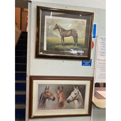 310 - 2 framed equine prints inc. 