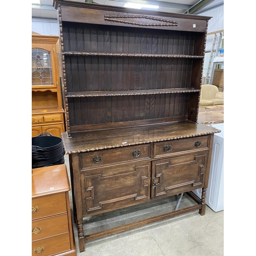 171 - Jacobean style oak dresser 193H 139W 46D