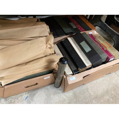 588 - 6 boxes containing a large amount of vintage pianola music rolls (most are boxed) by The Universal M... 