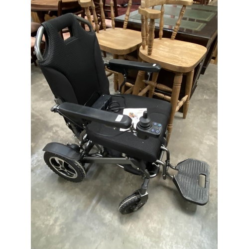 109 - Yattll YE245C-MAX LIGHT WEIGHT POWER CHAIR Mobility wheelchair with battery and charger in excellent... 