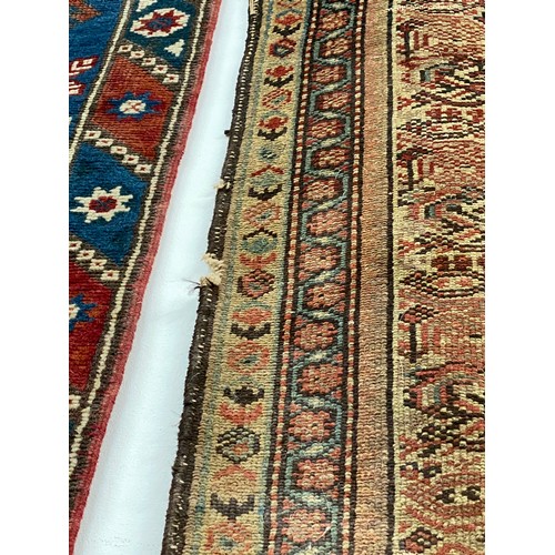 270 - Antique Persian area rug 500 x 200cm (worn in places)