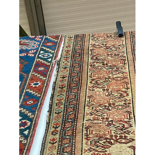 270 - Antique Persian area rug 500 x 200cm (worn in places)